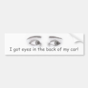 Autocollant De Voiture Masculine des yeux