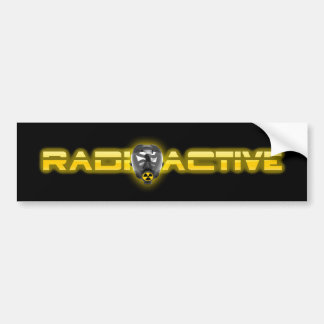 Autocollant De Voiture Masque V2 radioactif