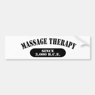 Autocollant De Voiture Massage thérapeutique depuis 3,000 B.C.E.