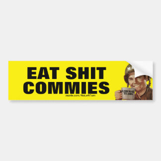 Autocollant De Voiture Mat Shit Commies