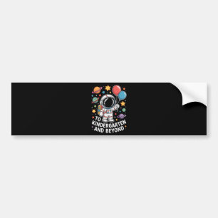 Autocollant De Voiture Maternelle et au-delà Astronaute Espace