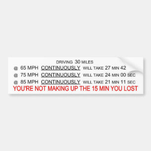 Autocollant De Voiture Maths expédiantes