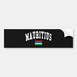 AUTOCOLLANT DE VOITURE MAURICE