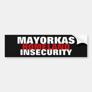 Autocollant De Voiture MAYORKAS Directeur Sécurité intérieure