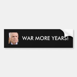 Autocollant De Voiture McCain : Luttent plus d'années !
