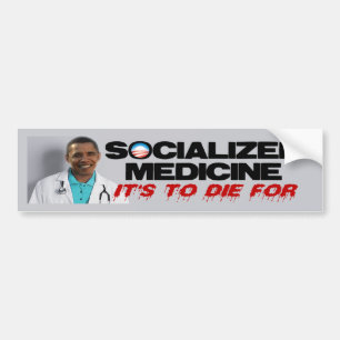 Autocollant De Voiture Médecine socialisée