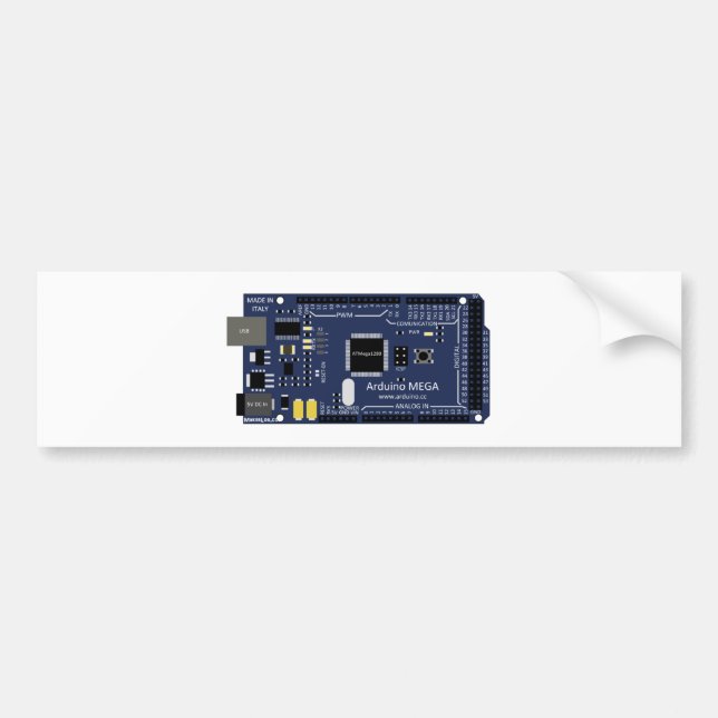 Autocollant De Voiture Méga d'Arduino (Devant)
