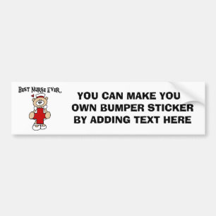 Autocollant De Voiture Meilleur T-shirts et cadeaux de Nurse Ever