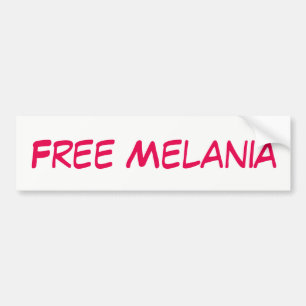 Autocollant De Voiture MELANIA GRATUIT Personnalisé
