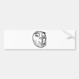 AUTOCOLLANT DE VOITURE MEME LOL