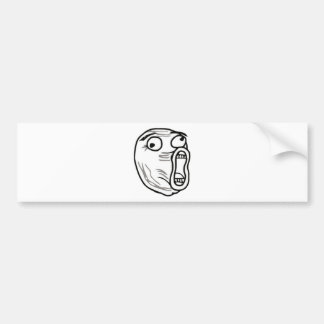 AUTOCOLLANT DE VOITURE MEME LOL