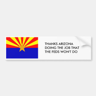 Autocollant De Voiture Merci Arizona