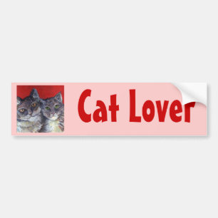 Autocollant De Voiture Mes beaux chats tigrés