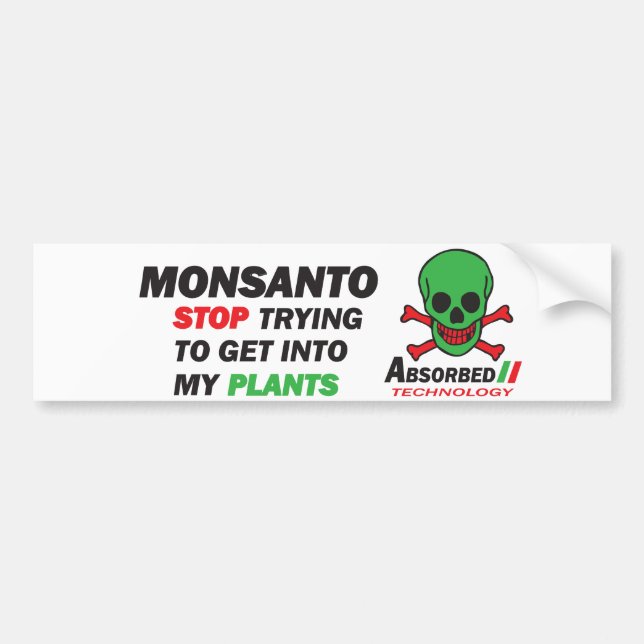 Autocollant De Voiture Mes plantes (Devant)