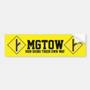 Autocollant De Voiture MGTOW - Hommes faisant à leur guise