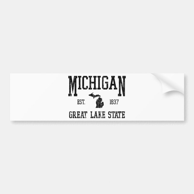 Autocollant De Voiture Michigan (Devant)