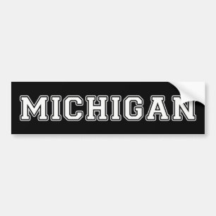 Autocollant De Voiture Michigan
