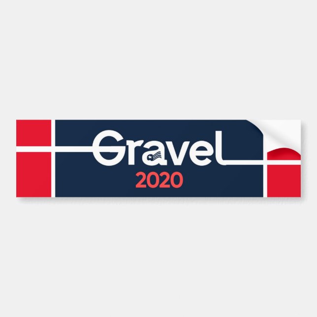 Autocollant De Voiture Mike Gravel 2020 (Devant)