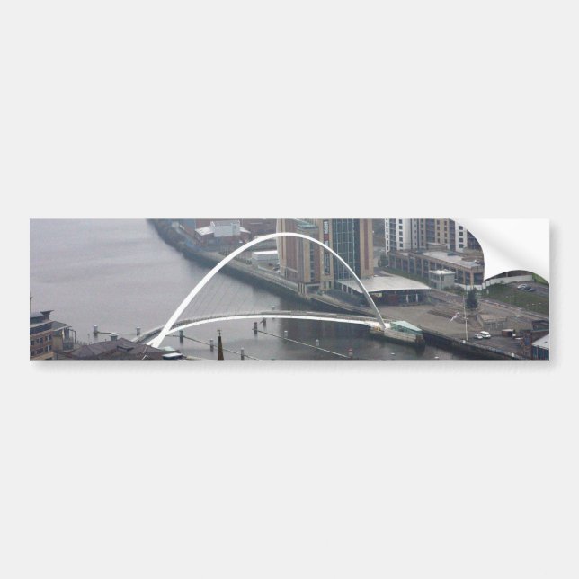 Autocollant De Voiture Millennium Bridge Newcastle sur Tyne (Devant)