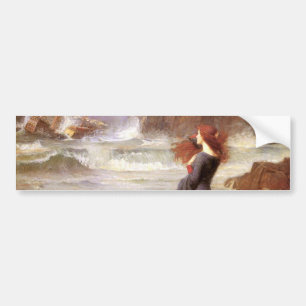 Autocollant De Voiture Miranda — La tempête de John William Waterhouse