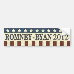 Autocollant De Voiture Mitt Romney Paul Ryan in 2012