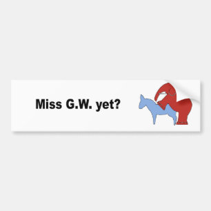 Autocollant De Voiture Mlle G.W. encore