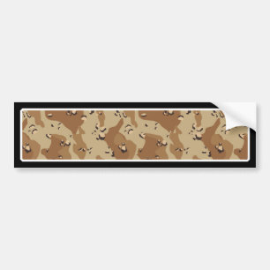 Autocollant De Voiture Modèle Arrière - plan du Camouflage du désert
