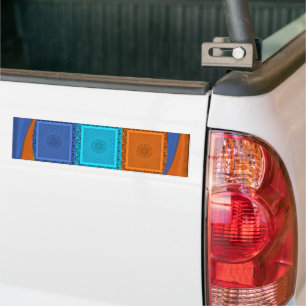 Autocollant De Voiture Modèle d'autocollant de pare-chocs