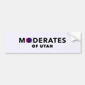 Autocollant De Voiture Modérés de l'autocollant Utah Bumper