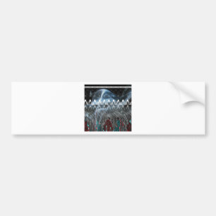 Autocollant De Voiture Modern Tribal Edgy design.