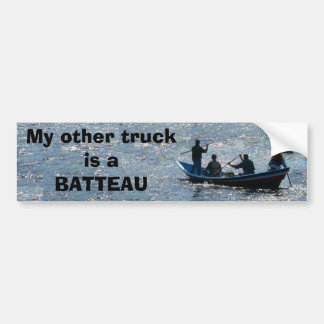 Autocollant De Voiture Mon autre camion est un BATTEAU