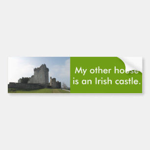 Autocollant De Voiture Mon autre Chambre est un château irlandais
