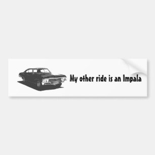 Autocollant De Voiture Mon autre tour est un impala