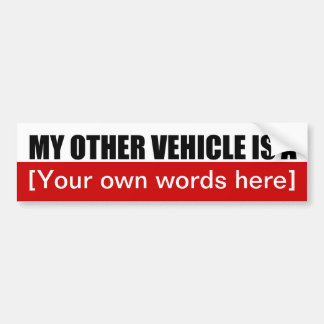 Autocollant De Voiture mon-autre-véhicule-est-a-01