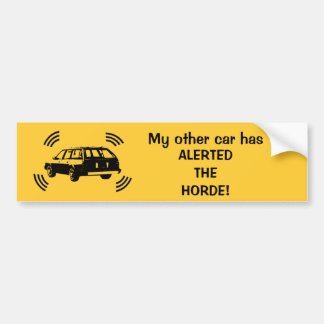 Autocollant De Voiture Mon autre voiture a…