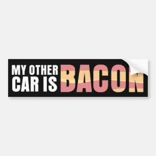 Autocollant De Voiture Mon autre voiture est lard