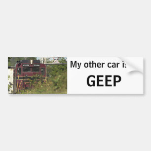 Autocollant De Voiture Mon autre voiture est un GEEP