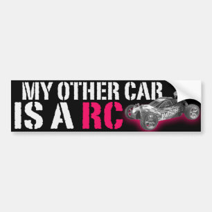 Autocollant De Voiture Mon autre voiture est un Rc