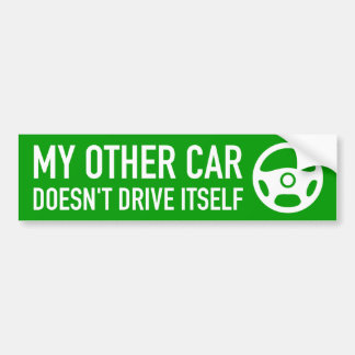 Autocollant De Voiture Mon autre voiture ne se conduit pas