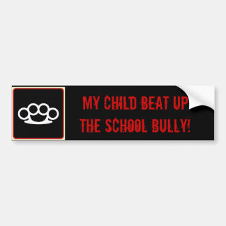 Autocollant De Voiture Mon enfant a battu le Schoo…