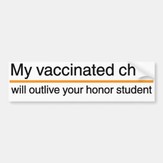 Autocollant De Voiture Mon enfant vacciné…