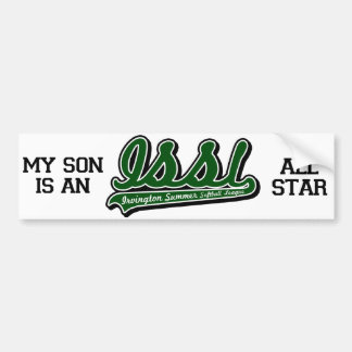 Autocollant De Voiture "Mon fils est un ISSL All Star "