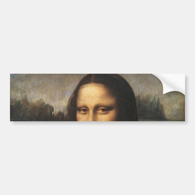 Autocollant De Voiture Mona Lisa (Devant)