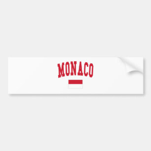 AUTOCOLLANT DE VOITURE MONACO