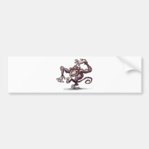 Autocollant De Voiture Monkey