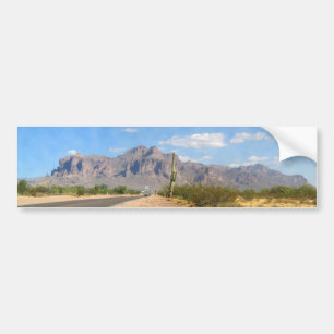 Autocollant De Voiture Montagne de superstition - panoramique