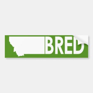 Autocollant De Voiture Montana Bred