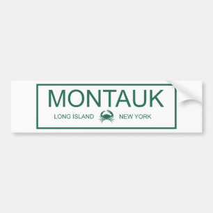 Autocollant De Voiture Montauk, Long Island, New York