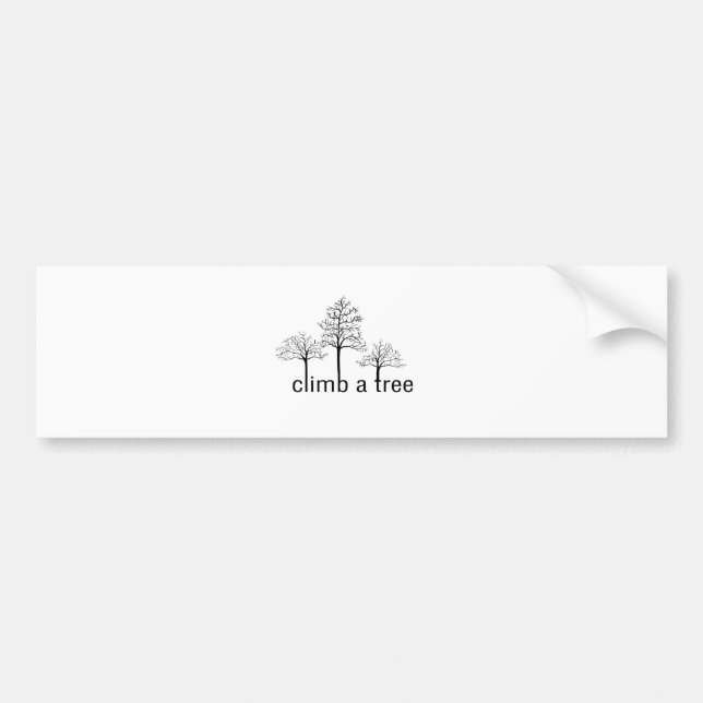Autocollant De Voiture Monter un arbre (Devant)