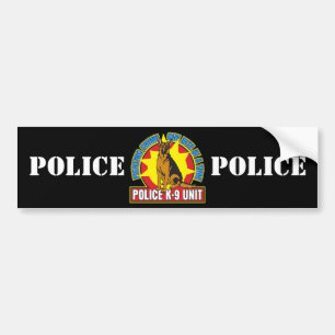 Autocollant De Voiture Morsure du berger K9 allemand